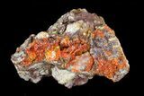 Wulfenite Crystal Cluster - Rowley Mine, AZ #76854-1